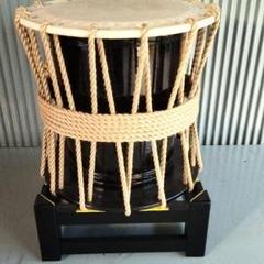 大特価!! rukas a様 専用出品です。和太鼓 桶胴太鼓 1.5尺 美品 中古 台付き - 和楽器