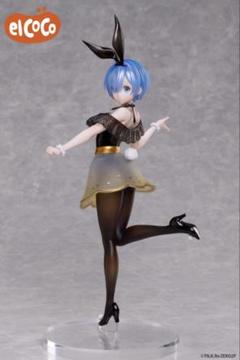 Re:ゼロ バニーガールフィギュア 2体セット + 2体　計4体 Amazon | Re ゼロから始める異世界生活 レム 生足バニーVer. 2nd