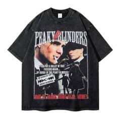 ピーキー ブラインダーズ ヴィンテージ加工 半袖 Tシャツ M