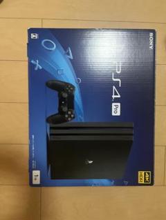 PS4 Pro 1TB 青いコントローラー付き