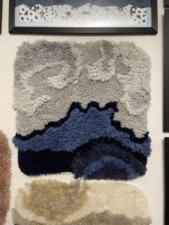 クッションカバー MIYOSHI RUG RAGGED CUSHION COVE EF-003 eofm×MIYOSHI RUG 