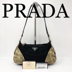 【美品】PRADA プラダ ショルダーバッグ パイソンレザー 正規品