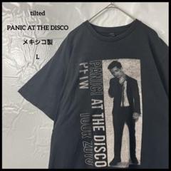 バンドtシャツ　タルテックス　パニックアットザディスコ　黒ブラック　ヴィンテージ