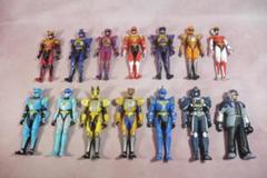 グランセイザー　セイザーX ジャスティライザー　ソフビ　14体セット グランセイザー セイザーX ジャスティライザー ソフビ 14体