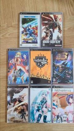 アーマード・コア3ポータブル イレギュラーハンターX 等PSP　8本セット