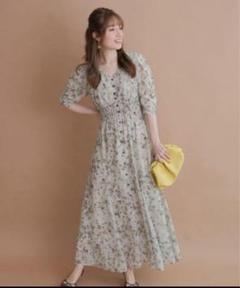 タグ付 新品未使用品】♡アプワイザーリッシェ♡花柄フラワー
