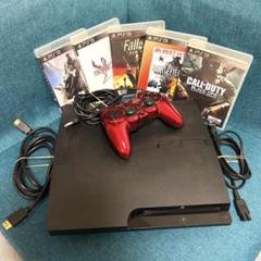 PS3 本体 SONY CECH-3000A 160G ソフト5本セット