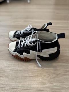 韓国CONVERSE ALL STAR ハイカットスニーカー ブラック/ホワイト
