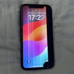 Apple iPhone 11ブラック 本体(液晶漏れあり)
