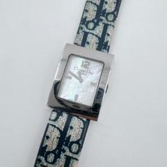 美品】 DIOR マリス スクエア トロッター ブレス シルバー