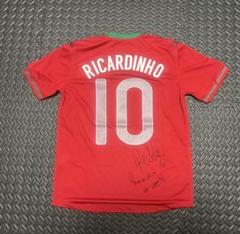RICARDINHO 10 直筆サイン入りシャツ ポルトガル代表