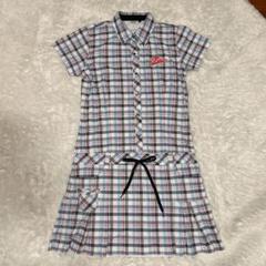美品★Lサイズ フィラ FILAGOLF ゴルフワンピース 半袖 チェック L