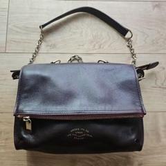 ☆GREED ITN.CO☆ボルドー2wayショルダーバッグ☆美品☆