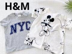 H&M Tシャツ　半袖　ミッキー　NYC ディズニー　新品未使用ありのサムネイル