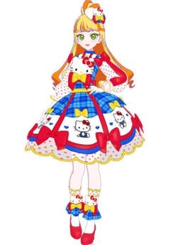 【頭・トップス・ボトムスのみ】ハローキティなかよし