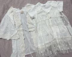 ❤️90❤️美品❤️プティマイン❤️チュールベスト❤️レース❤️ガーゼ❤️