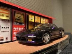 1/24 タミヤ　NSX カスタム　ジオラマ クリアケース付 1/24 タミヤ NSX カスタム ジオラマ クリアケース付 - メルカリ