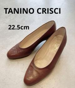 TANINO CRISCI タニノクリスチー ローファー黒リザード 36ハーフ