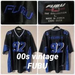 ビンテージ 00s FUBU メンズL ユニフォーム　フットボールシャツ　フブ
