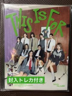 TWICE アルバム this is for トレカ 付き