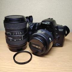 MINOLTA 望遠カメラレンズ　3本セット‼️+1本 一眼レフフィルムカメラ】 MINOLTA 望遠レンズ・フイルター