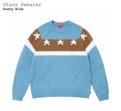 トップス SUPREME STARS SWEATER DUSTY BLUE Supreme Stars Sweater Dusty Blue Men's - SS24 - US