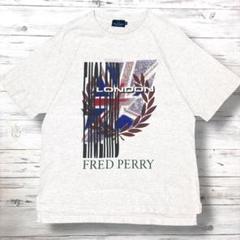 FRED PERRY フレッドペリー Tシャツ デカロゴ LL 1184
