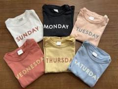 tete a tete テータテート 曜日Tシャツ 半袖 90