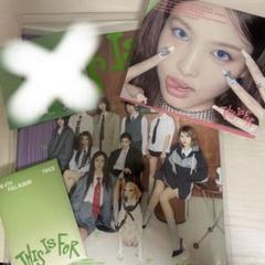 TWICE THIS IS FOR 通常盤 FORver. 開封済 未使用品