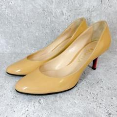 DIANA パンプス 24.0 ベージュ ラウンドトゥ