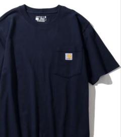 Carhartt ワンポイント ロゴ ポケ付き半袖Tシャツ カーハート