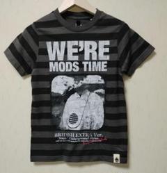 キッズ　プリントTシャツ ボーダー　160cmサイズ