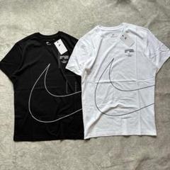NIKE Tシャツ SWOOSH スウッシュ ブラック ホワイト S 2点セット