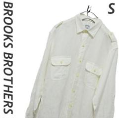 BROOKS BROTHERS ブルックスブラザーズ 麻100％ シャツ