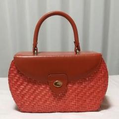 最終価格 ラドロー かごバッグ カゴ 赤 ALL BAGS— LUDLOW STORE
