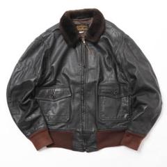 Eddie Bauer G-1 レザーフライトジャケット 黒タグ 革ジャン Eddie Bauer G-1 レザーフライトジャケット 黒タグ 革ジャン