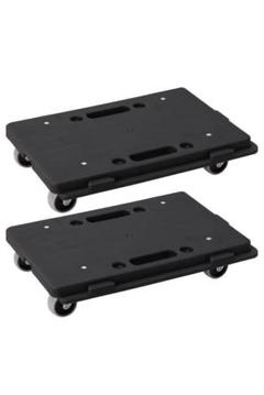 ミニ平台車 【2個セット】 最大9個連結 耐荷重100kg 1.27kg1790