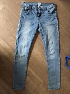 H&M ライトブルーデニムパンツ US12