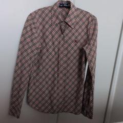 ❤️【未使用】BURBERRY /ブルーレーベル /ピンクチェックシャツ