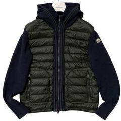 極美品✨ MONCLERモンクレールMAGLIAN ニット切り替えダウン M相当 MONCLER モンクレール レディース ダウン ニット 切り替え