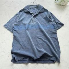 GAP ギャップ ポロシャツ 半袖（XS）紺/ネイビー ハイビスカス プリント