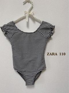 ZARA ギンガムチェック水着 110