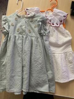 mamaraku ワンピース 110 アプレレクール ミキハウス パンツ 110