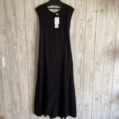 新品　ラグナムーン　定価¥1万5400円　ロングワンピース　黒