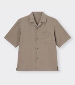 【美品】GU ドライオープンカラーシャツ