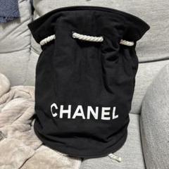 新品未使用品♡CHANEL✨シャネル　ノベルティ　ブラック　プールバッグ レディース] ユーズド シャネル プールバッグ ノベルティ