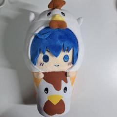 プロセカ 青柳冬弥 ローソン からあげくんぬいぐるみ 缶バッジ プロセカ」，キャラクターのからあげクンぬいぐるみなどローソン