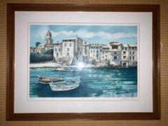 価値有　中野泰之　真作　箱根の富士　絵画　油彩　風景画　美術品　インテリア 価値有 中野泰之 真作 箱根の富士 絵画 油彩 風景画 美術品
