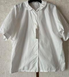 【新品・未使用】homspun ホームスパン 花柄 コットン 半袖シャツ homspun ホームスパン|服,ワンピース,シャツ,ブラウス,パンツ