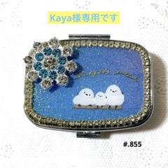 シマエナガ✧︎レジンピルケース 和柄 シマエナガ❁⃘*.゜レジンピルケース - メルカリ